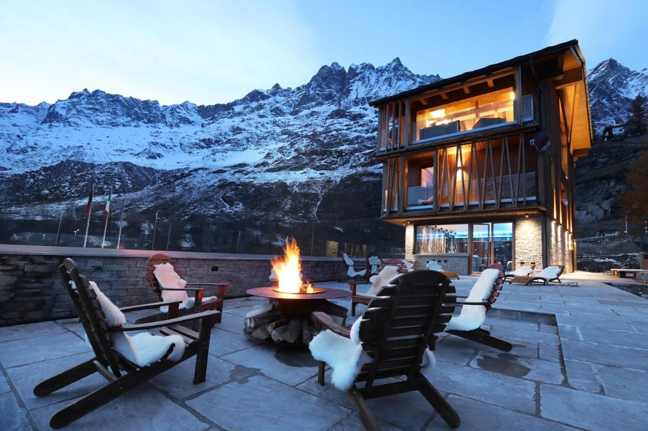 Bed and Breakfast Chalet Blanc Cervinia Брей-Червінія Екстер'єр фото
